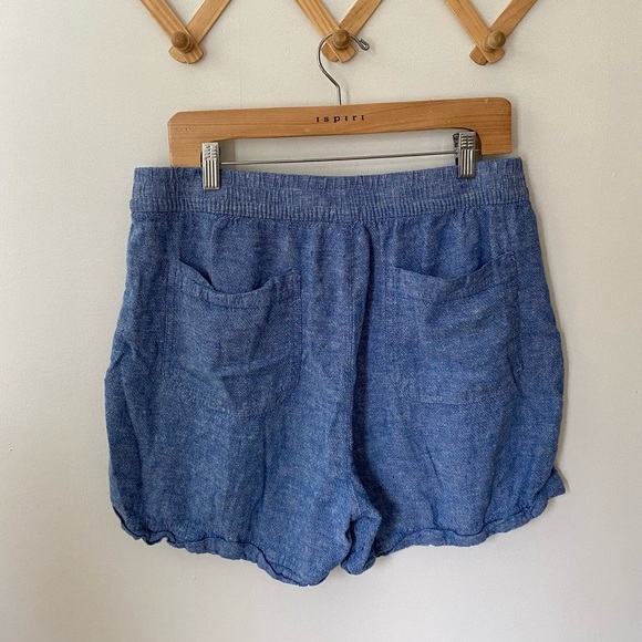 Frank & Oak Linen Blend Shorts - Picture 3 of 3